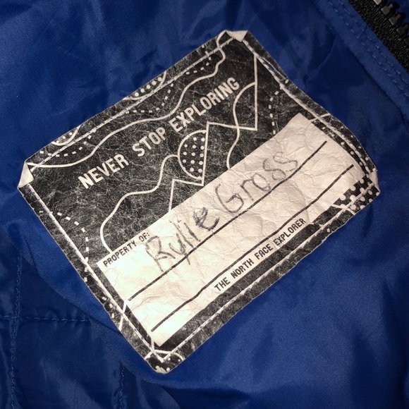 North Face Fall Jacket Blue - Picture 3 of 3